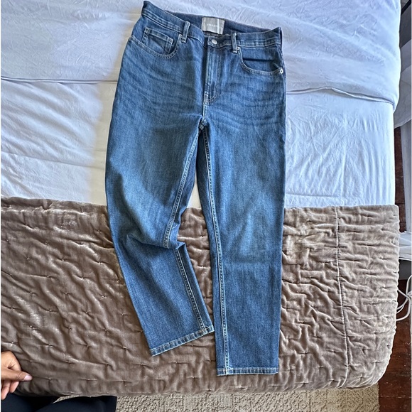 Everlane ankle jeans. High rise straight. - Picture 6 of 6